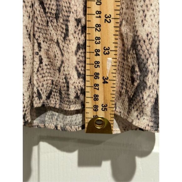 RAMY BROOK Lauren Blush Combo 100% Silk Smocked Waist Dress Small - Picture 9 of 15